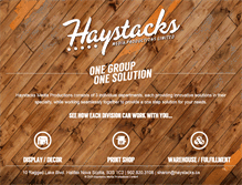 Tablet Screenshot of haystacks.ca